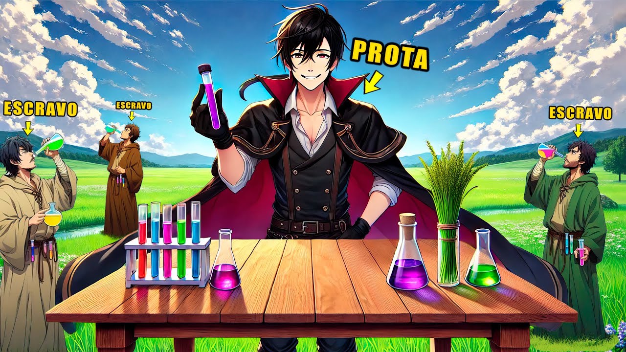 O Gênio Alquimista Fez De Todas As Pessoas Seus Escravos Para Se Vingar Dos Deuses | Resumo Manhwa