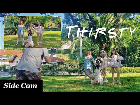 [SIDE CAM] AESPA ‘THIRSTY’ dance cover by MERCURY