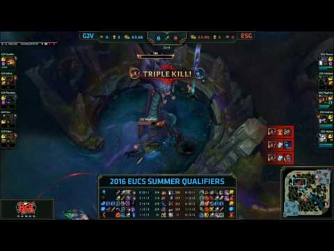 MagiFelix Viktor 1v4 Quadra Kill EU CS qualifier G2V vs ESG