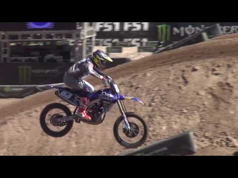 Lorenzo Locurcio en el Monster Energy Cup Supercross 2016 en Las Vegas