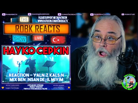 Hayko Cepkin Reaction - Yalnız Kalsın mix Ben İnsan Değil miyim - First Time Hearing
