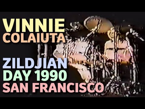 Vinnie Colaiuta Zildjian Day 1990 San Francisco