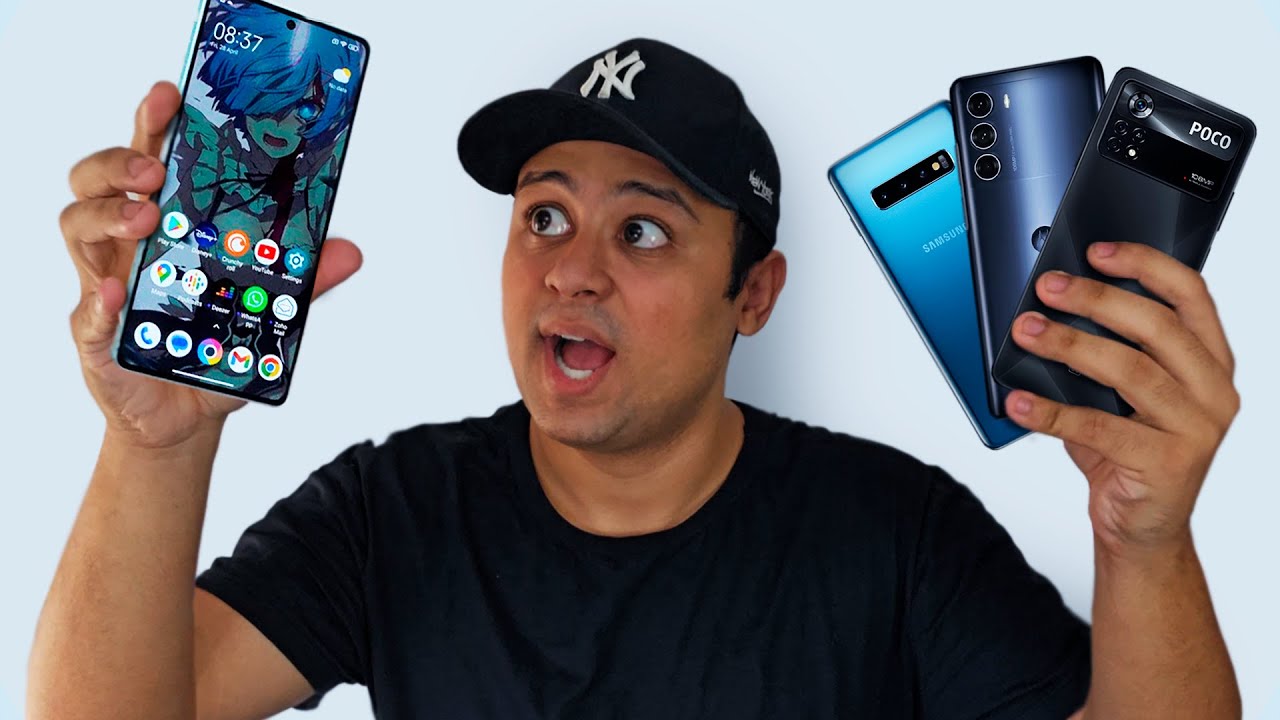 5 Celulares USADOS que VALE A PENA COMPRAR🔥 BARATO, RODA TUDO e CÂMERA BOA