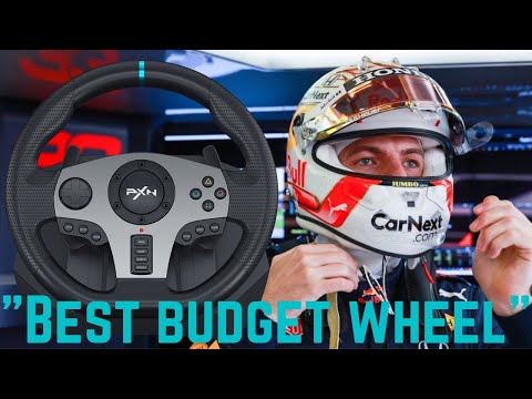 VERY Budget Racing Sim Wheel For PC in 2021-PXN V9 Setup & Review