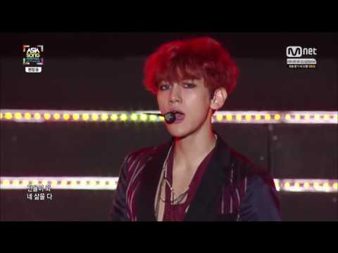 161009 - Asia Song Festival EXO What U Need LAY + Monster + Lotto