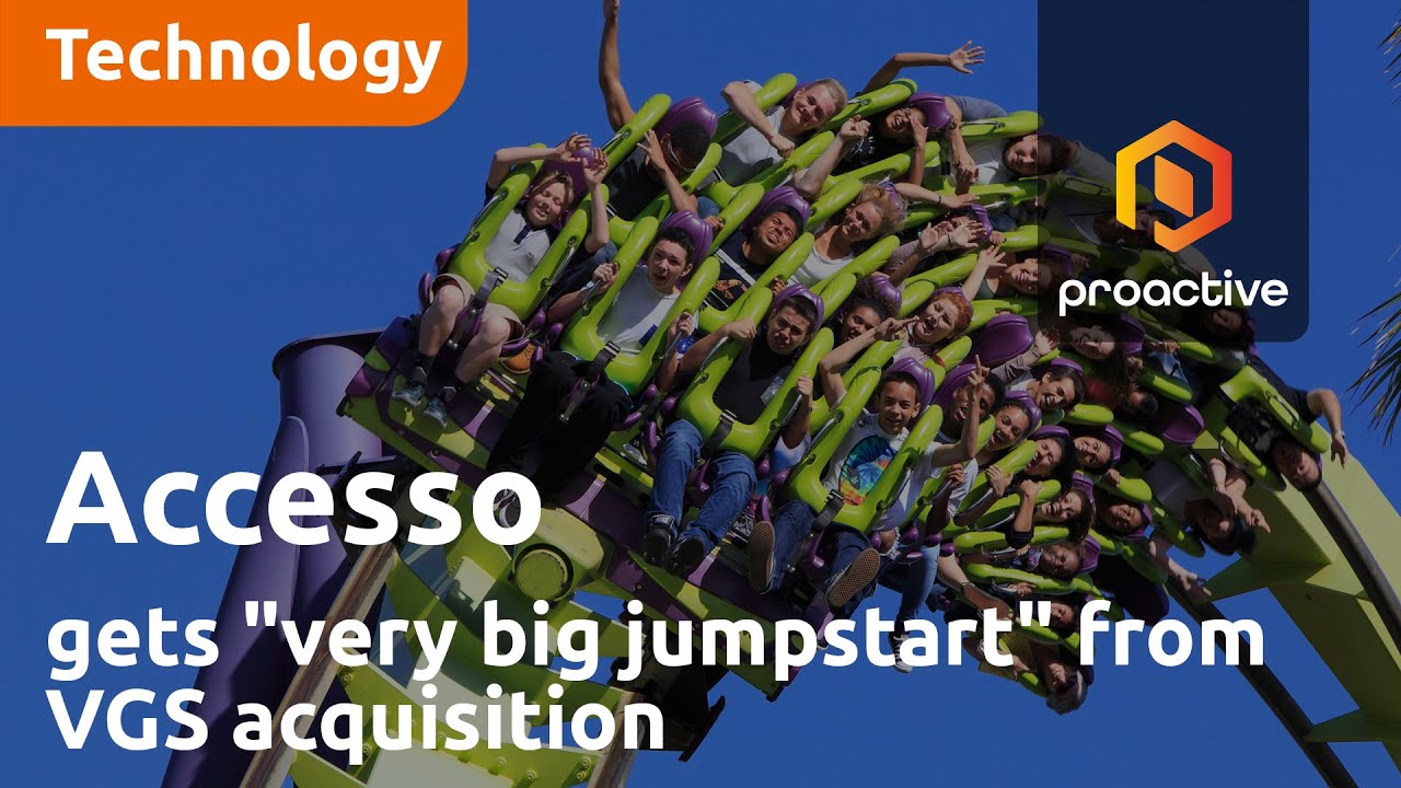 Accesso Technology Group to get "very big jumpstart" from VGS acquisition