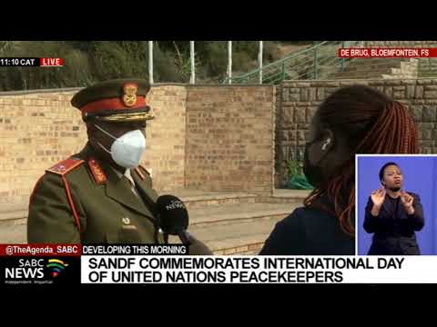 SANDF commemorates United Nations International Peacekeepers Day