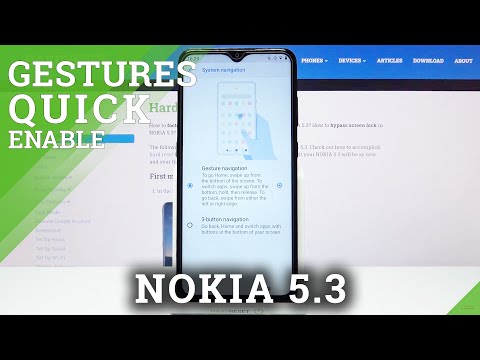 How to Change Gesture Sensivity in Nokia 5.3?