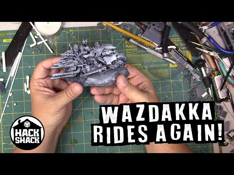 Kitbash - Ork Warboss on Bike