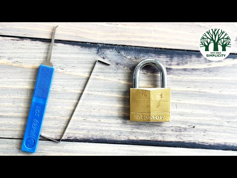 Lockpicking Master Lock No. 140