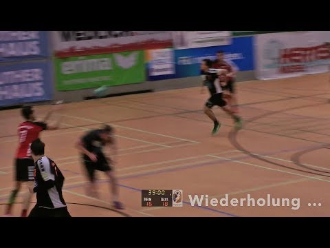 Handballregeln: Anwurf, Abstand bei „schneller Mitte“ (Szene 2)