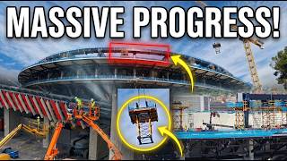 Camp Nou Roof Rising Fast(15 May2026)| Compression Ring Expansion & Massive Progress|Camp Nou Update