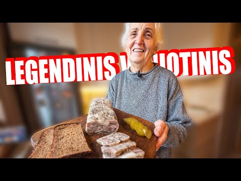 Legendinis kiaulės galvos vyniotinis