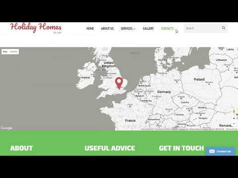 Multipurpose HTML5 Templates Google Maps Do Not Show Up API Key Issue