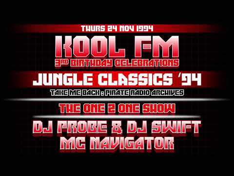 DJ Probe B2B DJ Mampi Swift & MC Navigator | Jungle Classics 1994 | Kool FM's 3rd Bday Warm up