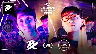 Paper Rex vs EDward Gaming | VCT Masters Madrid Highlights