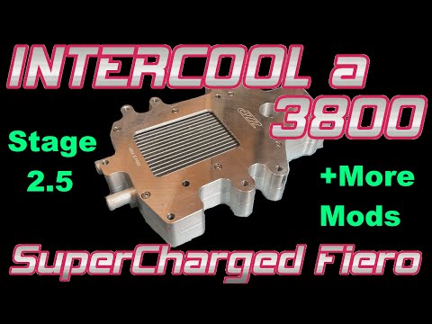 Install an Intercooler on a 3800 Supercharged Engine for MORE POWER: Fiero How To
