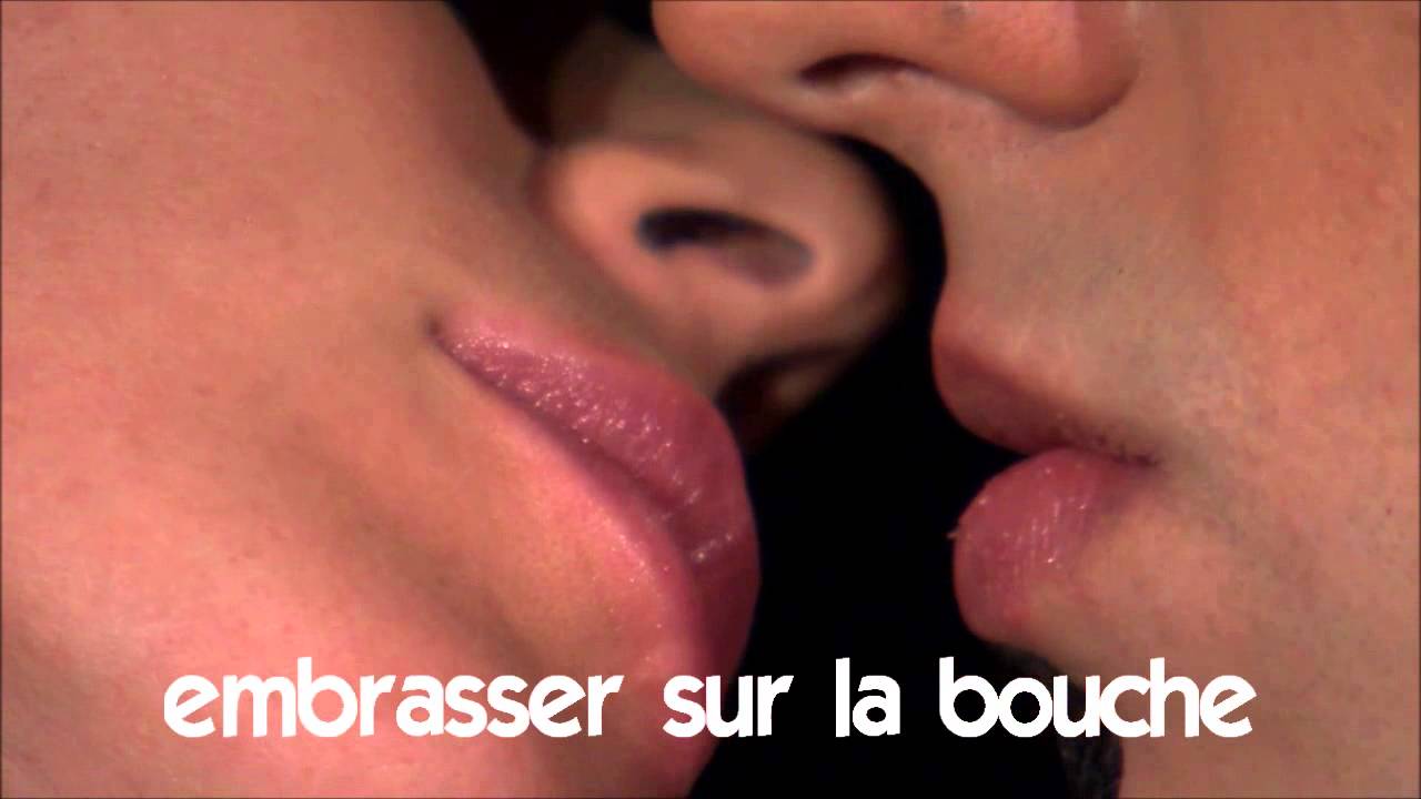 aprender francês # Vocabulaire # embrasser sur la bouche