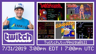 7/31/2019 Commodore Amiga - New Games Jet Hunt, The Game & Viewer Requests Eliminator, Yolanda