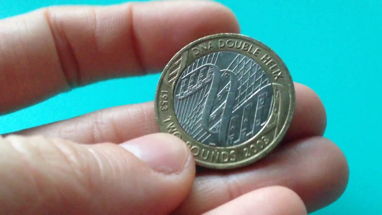 Watch video DNA double helix £2 coin Now DNA double helix £2 coin