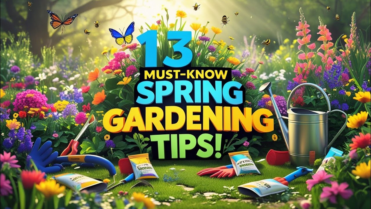 13 Spring Gardening Tips for a Thriving Garden Pruning, Planting & More! GARDENING WITH IQRA FATIMA 