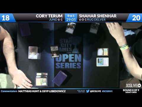 SCGINVI - Las Vegas - Legacy Open - Round 8 - Shahar Shenhar vs Cory Terum