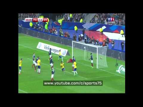 Luis Gustavo Goal vs France 26/3/2015 - Brazil vs France