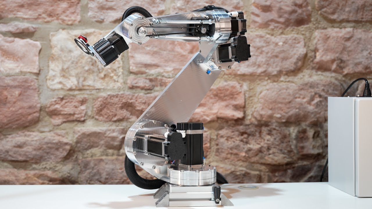 CNC Robotic Arm with Cycloidal Gears - We did it! Electronics, Milling, Software Test