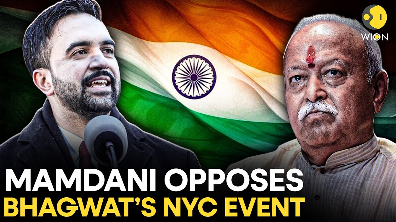 Zohran Mamdani LIVE: Mamdani Opposes Mohan Bhagwat Event At Madison Square Garden | NYC Mayor |India