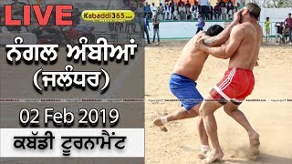 Nangal Ambian (Jalandhar) Kabaddi Tournament 02 Feb 2019