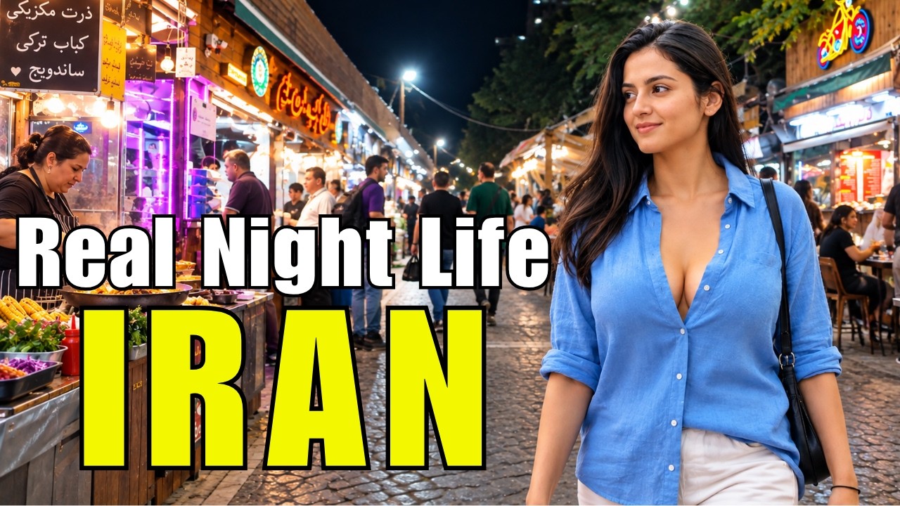 Real Night Life in Iran 🇮🇷 | What Is Iran Really Like at Night?