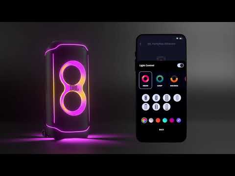 JBL Partybox Ultimate nešiojama kolonėlė video