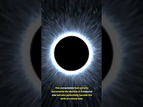 まばゆいばかりの超新星が研究者に珍しい発見をもたらす