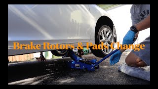 How to change brake rotors & pads on a Lexus CT200h/Prius - You can do it!