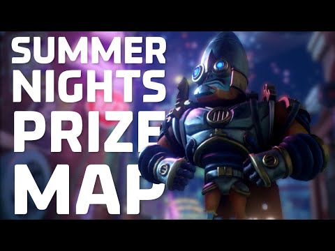 The FULL Summer Nights Festival Prize Map and Giddy Park Showcase in Battle for Neighborville!