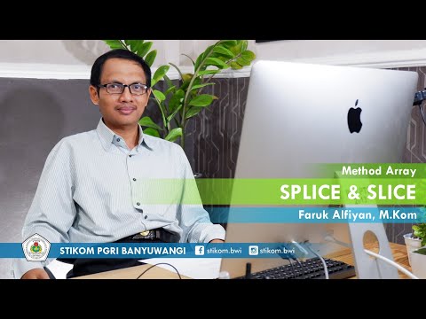 Belajar Method Array Java Script With Visual Studio 03 Splice Slice
