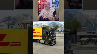 Je visite l'Autriche dans un jeu de camion 🤣🚛 #ets2 #eurotrucksimulator2 #shorts