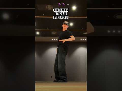 SUNG HANBIN ATEEZ BAD DANCE COVER 😈 #sunghanbin #zerobaseone #zb1 #ateez #ateezbad #성한빈 #kpop