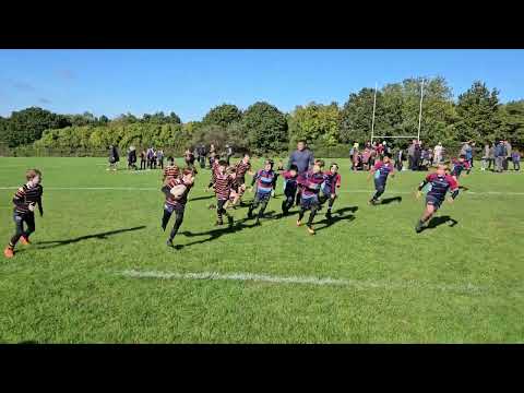 Barnet U10 Rugby - Tenacious defence
