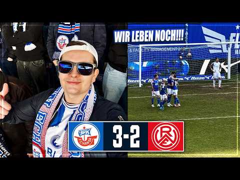 Herzkasper im Verfolgerduell! Hansa Rostock 3:2 Rot Weiss Essen | Fazit & Vlog | 3. Liga
