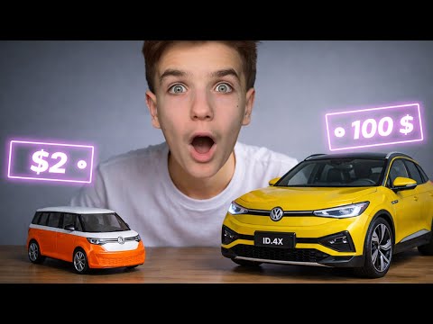 Mark Shows Volkswagen Cars From $2 to $100 | Cheap Toys vs Real Model
