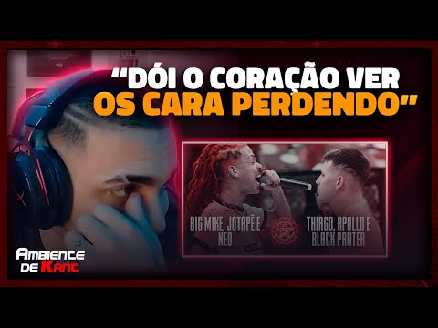 KANT REACTS TO (HISTORICAL) BIG MIKE, JOTAPÊ AND NEO X THIAGO, APOLLO AND BLACK PANTHER | Kant's ...