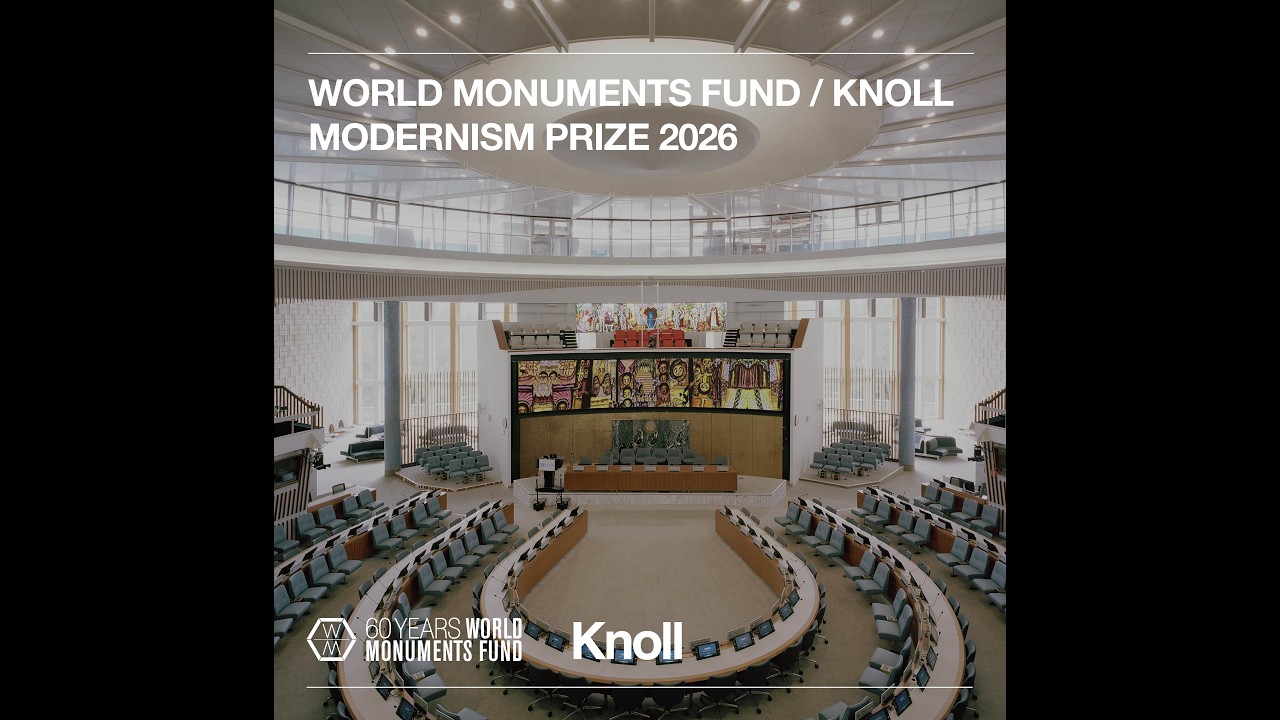 2026 World Monuments Fund / Knoll Modernism Prize Winner: Architectus for restoring Africa Hall