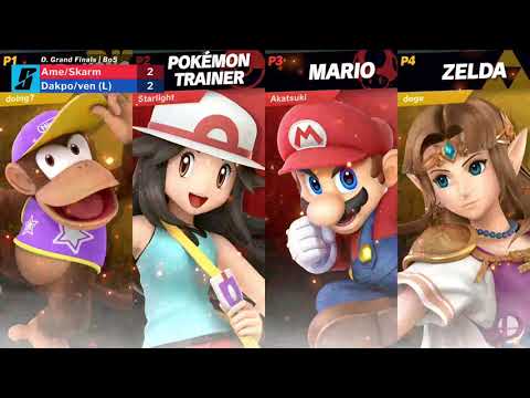 Smash Reach Doubles Grand Finals - Stroder Ame/Skarm (Green) vs. Dakpo/ven (Yellow)