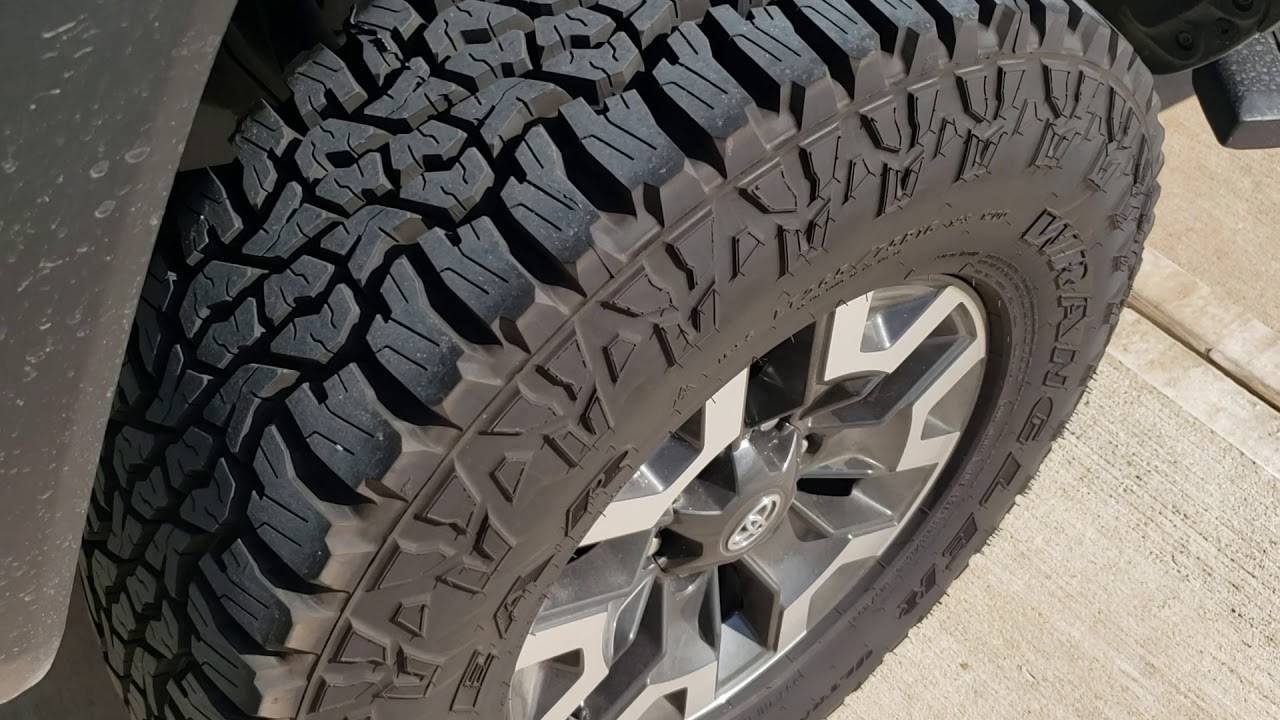 2019 Tacoma 265 75r16 offroad ready