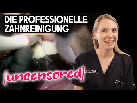 Professional tooth cleaning - The entire process of a professional dental cleaning