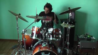 preview picture of video '14 years old Bogdan drum cover of Holiday by Green Day'
