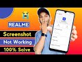 Realme Screenshot Not Working Problem Solve | How To Fix Screenshot Not Working Problem In Realme