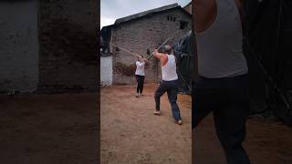 Download lagu Lathi Fighting Techniques 😱 || Lathi Fight by girl 😱 #shorts #youtubeshorts #selfdefense mp3