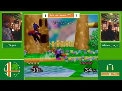[Melee Singles WF] Slayer(Falco) vs Absentpage(Fox) [4 Stock Clover  2017]